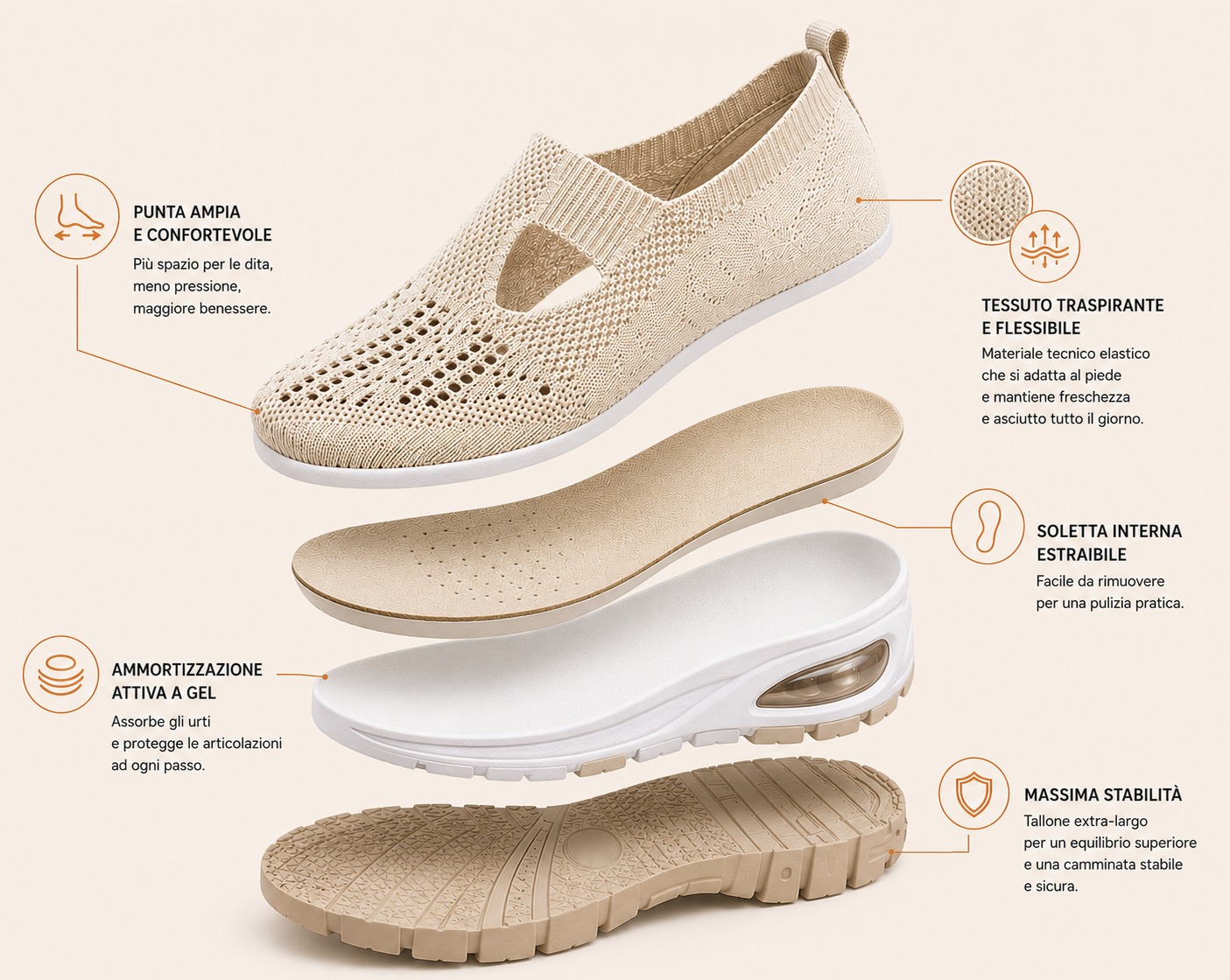 Scarpe Ortopediche Donna